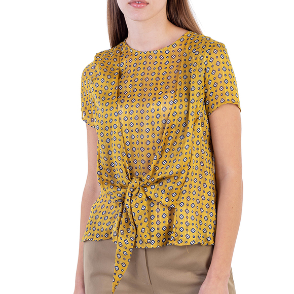 Elmas Phil Blouse Women size M Midnight Blue - Picture 2 of 5